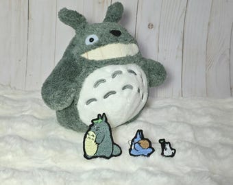 Totoro - (3-set) Strykmärken