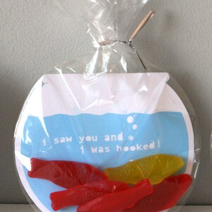 Printable Valentine's Cards Swedish Fish Bowls image 3