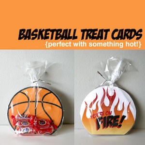 Printable Basketball Cards You're on Fire image 1