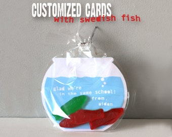 Customized Printable Fishbowl Cards