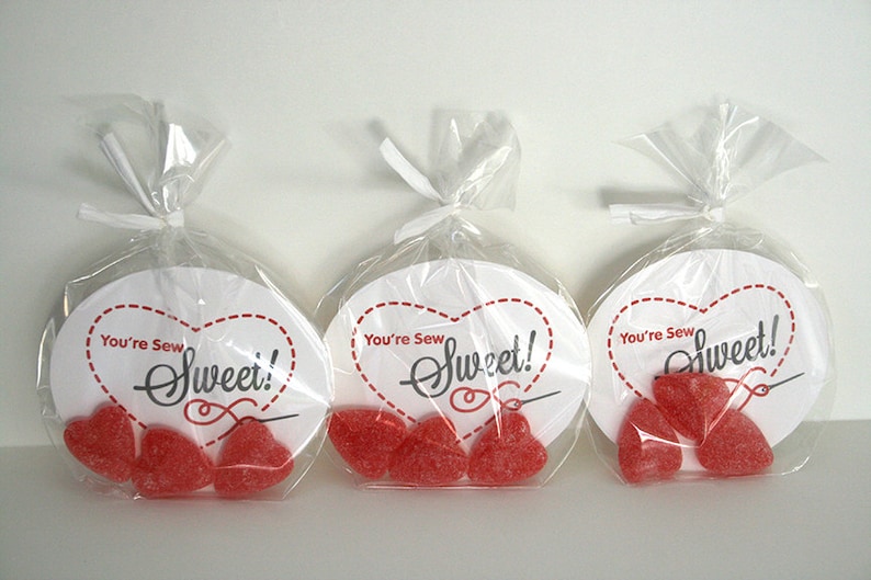 Printable Valentine's Cards You're Sew Sweet - Etsy