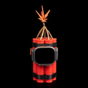 Explosive Aufladung! TNT Apple Watch Ladegerät