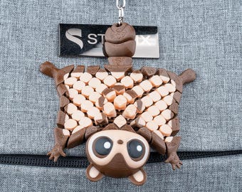 Wiggle Wonders: Adorable Flexible Animal Keychains!