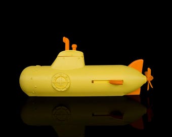 Dive Into the School Year: The Yellow Submarine Teacher's Desk Organizer & Pencil Case!