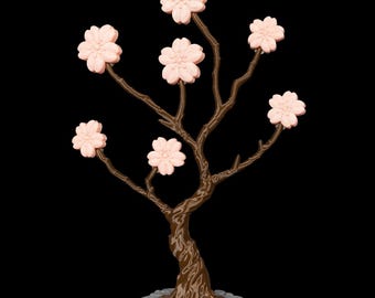 The Blooming Desk Tree & Functional Flower Paper Clip Set