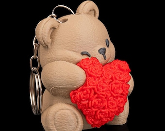Tiny Treasures, Big Hugs: Adorable Teddy Bear Keychains!
