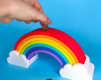 Find Your Fortune: The Rainbow Piggy Bank!