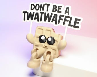 Waffle-y Cute! Meet Your New Desk Buddy!