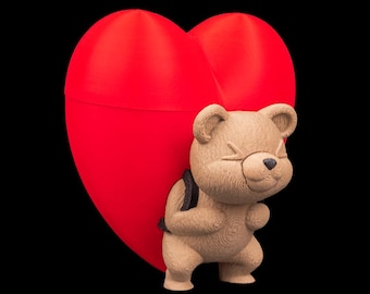 Carry My Heart: The Beary Sweet Storage Companion!