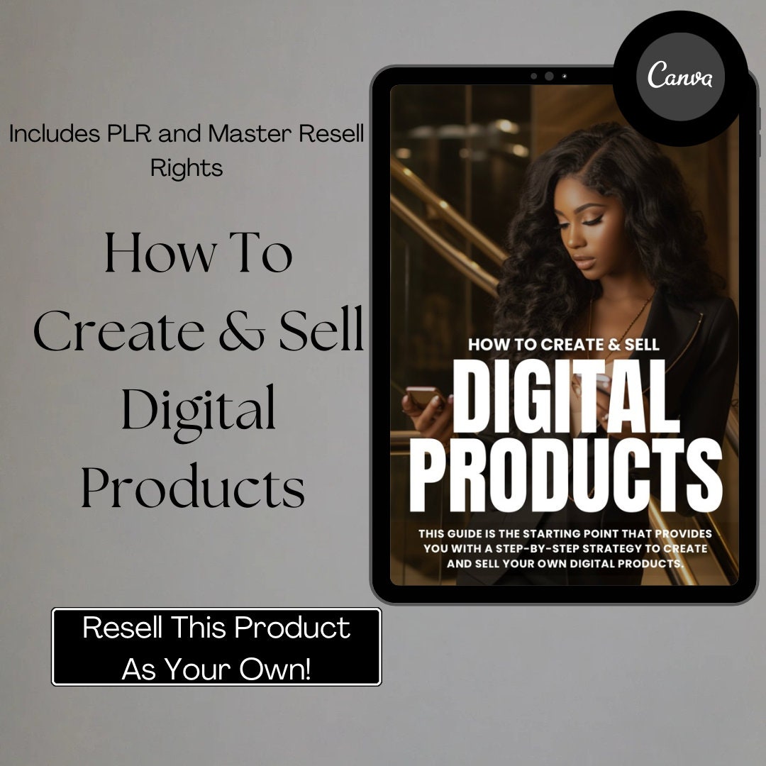 How to Create and Sell Digital Products,guide With Master Resell Rights ...