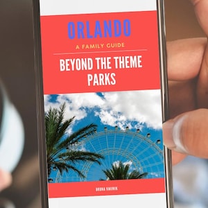 Guia de Orlando Além dos Parques Temáticos Guia de Viagem para Famílias em Orlando PDF para Imprimir Crianças e Bebês Exploram Download Digital Planejador de Férias