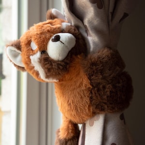 Red Panda Plushie, Red Panda Clingy Plushie, Red Panda Stuffed Animal, Red Panda Animal Plush, Red Panda Toy, Animal Plushie