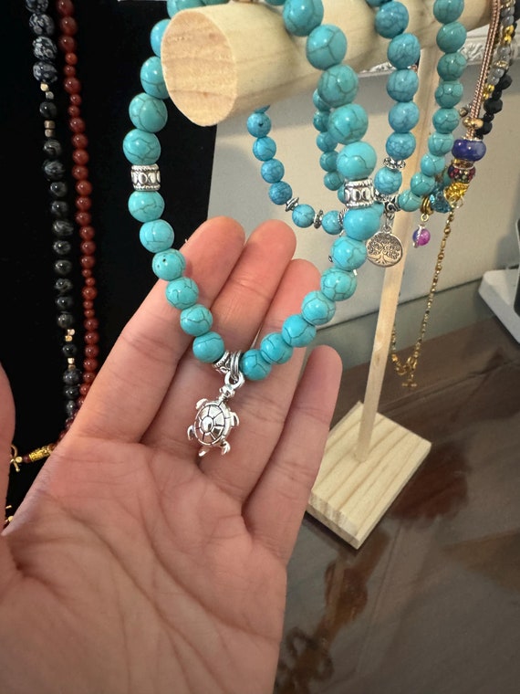 Nature Collection - Turquoise - The Immortality Tortoise Bracelet