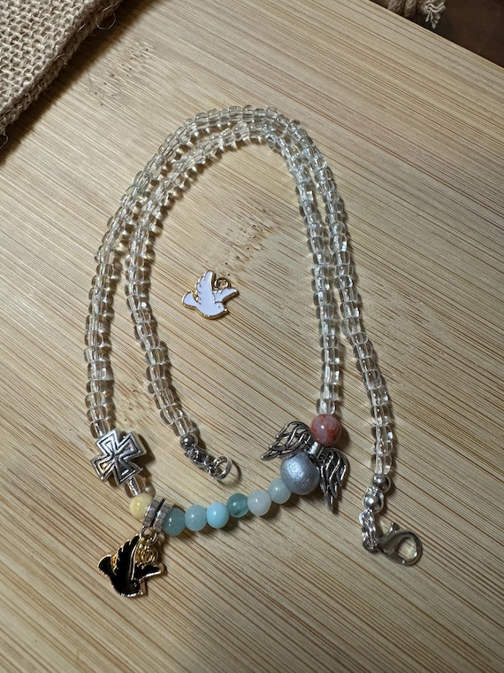 Holy Spirit Collection - Amazonite - The Guardian Angel Necklace