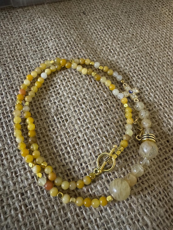 Evil Eye Collection - Citrine - The Evil Eye Necklace