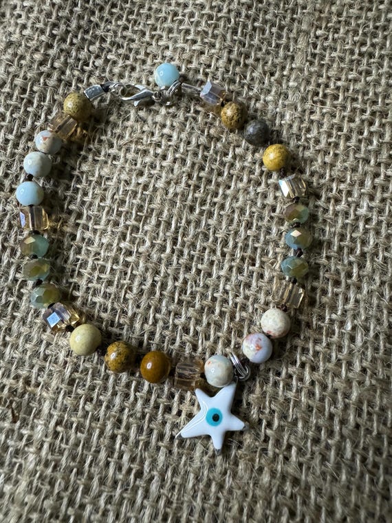 Evil Eye Collection - The Tiger's Eye Jasper Bracelet