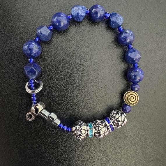 Rosary Collection - Blue Lapis Lazuli Rosary Bracelet
