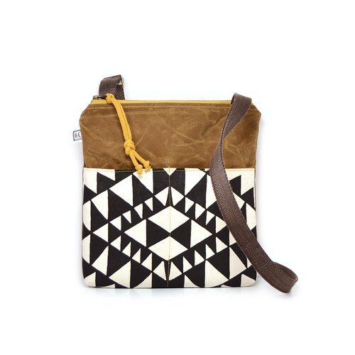 Waxed Canvas Crossbody Bag Vegan Purse Date Purse Small Etsy