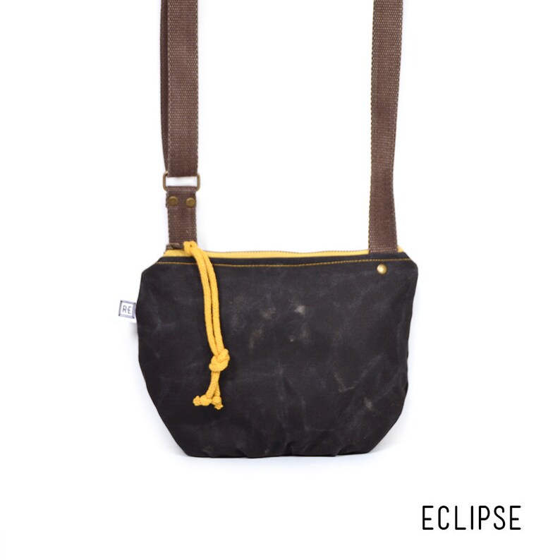 •DATE PURSE - CASITA• waxed canvas crossbody
