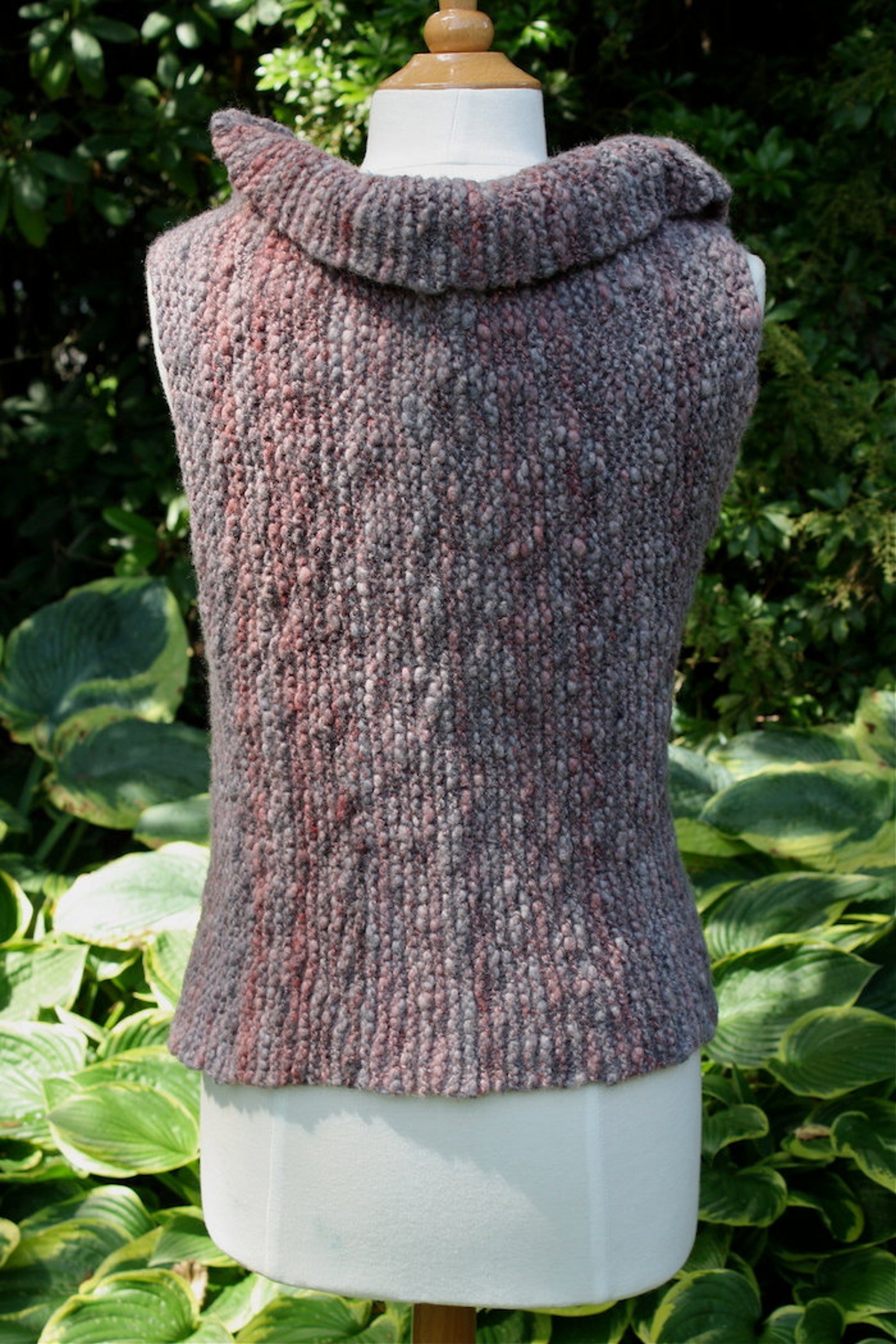 PATTERN for One-piece Asymmetrical Vest in Bulky Yarn - Etsy