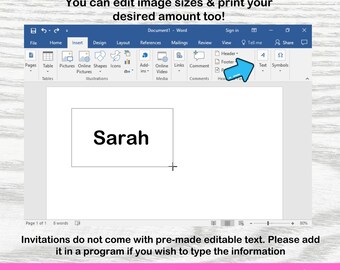 Rainbow Celebration Invitation: DIY Fill-in Printable (PDF PNG