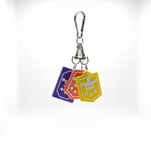 Clash Royal Inspired Key Chain Cards