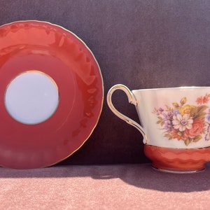 Vintage Aynsley Tea Cup and Saucer