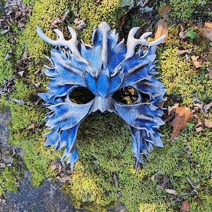 Masque Great Greenman avec bois image 1