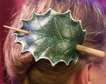 ホーリーリーフレザーヘアカップ