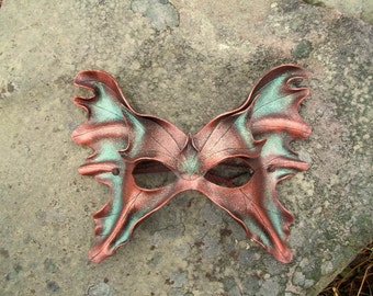 Fairy mask in brown