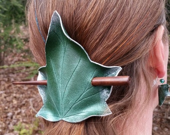 Coupe de cheveux en feuille de lierre