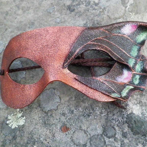 Moth Fairy Leather mask