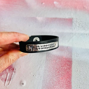 Medical ID Bracelet, Leather Medical Alert Bracelet, Leather ID Bracelet, Unisex Medical ID Bracelet, Mens Leather Bracelet