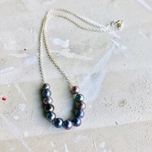 Sterling Silver Peacock Pearl Necklace: Add-a-Pearl Style
