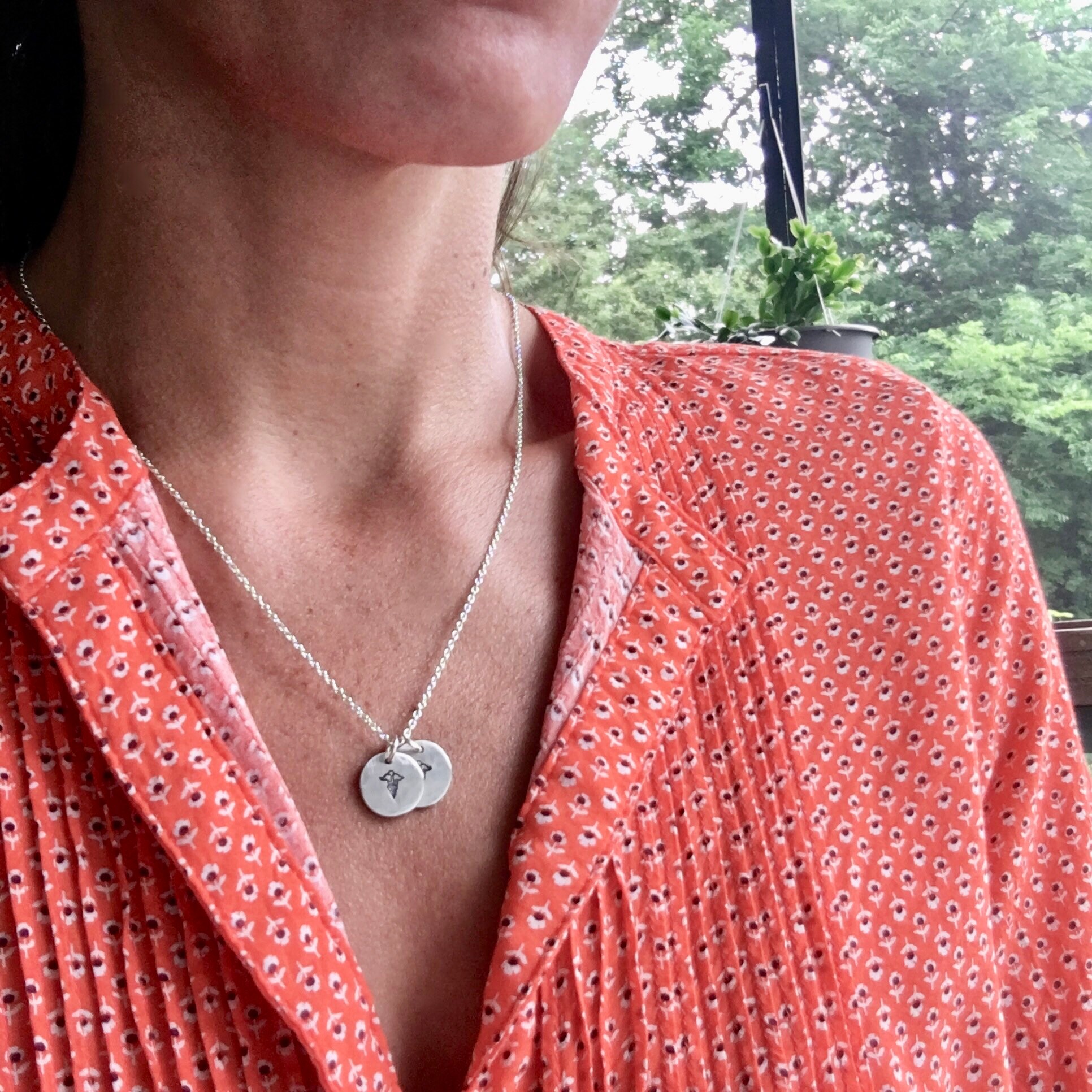 Medical Alert Necklace With Small Charm Medical ID Necklace Etsy Canada