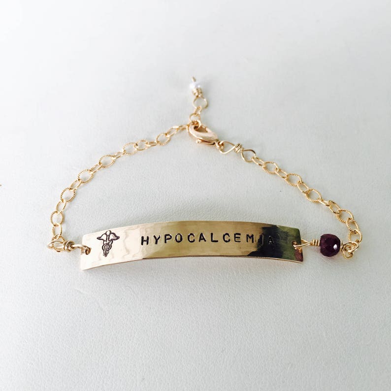 Silver Bar Medical Alert Bracelet Gold Medical Alert Bracelet Gold Bar Bracelet Medical ID Bracelet Silver Medical Alert Bracelet
