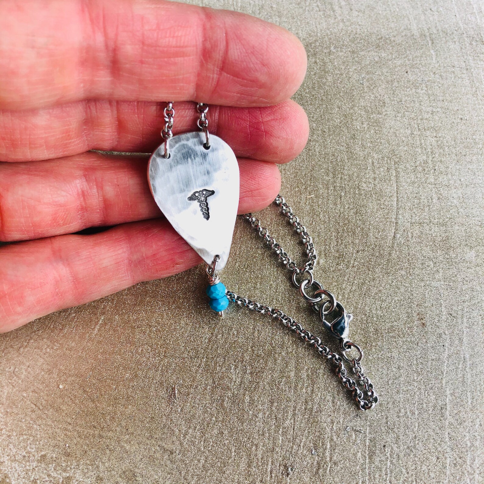 Medical Alert Bracelet Medical ID Bracelet Teardrop Bracele Etsy