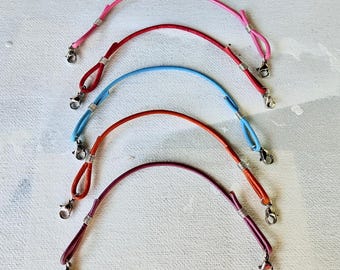 Detachable Leather Bands for Medical Charms, Color Options