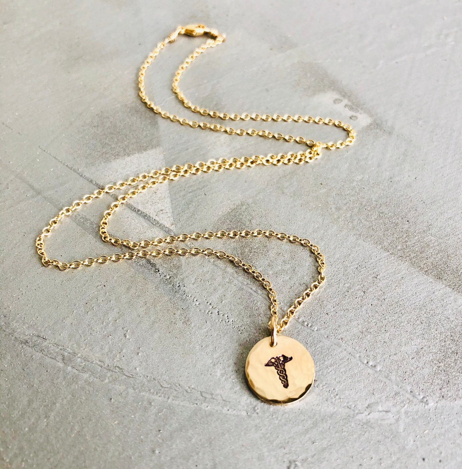 Gold Medical Alert Necklace Silver Medical Alert Necklace Etsy