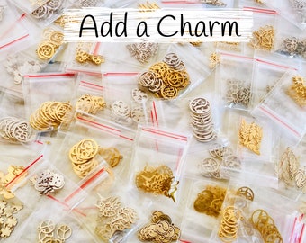 Assorted Charms for Custom Charm Necklace, Create Your Own Charm Necklace, Add A Charm, Assorted Charms for Charm Necklace