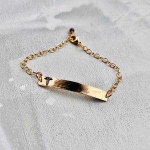 Bracelet barrette d'alerte médicale, bracelet d'identification médicale en or ou en argent, bracelet barrette personnalisé, bracelet d'identification médicale personnalisé