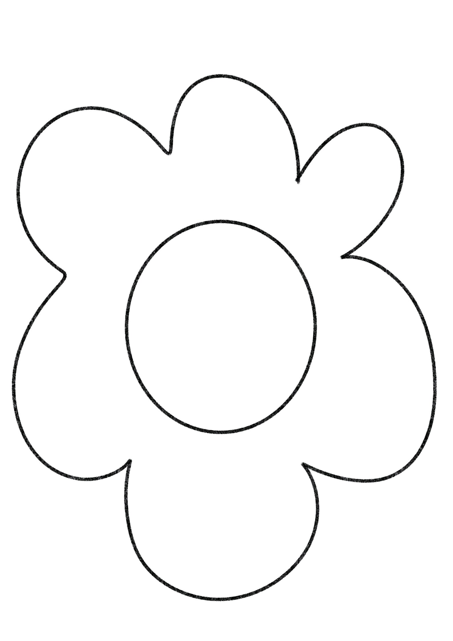 Flower Coloring Page - Etsy