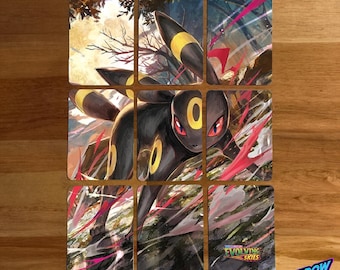 Evolving Skies Binder Page Set | Full Art Umbreon, Sylveon, Rayquaza & Duraludon Custom Pokémon TCG Dividers