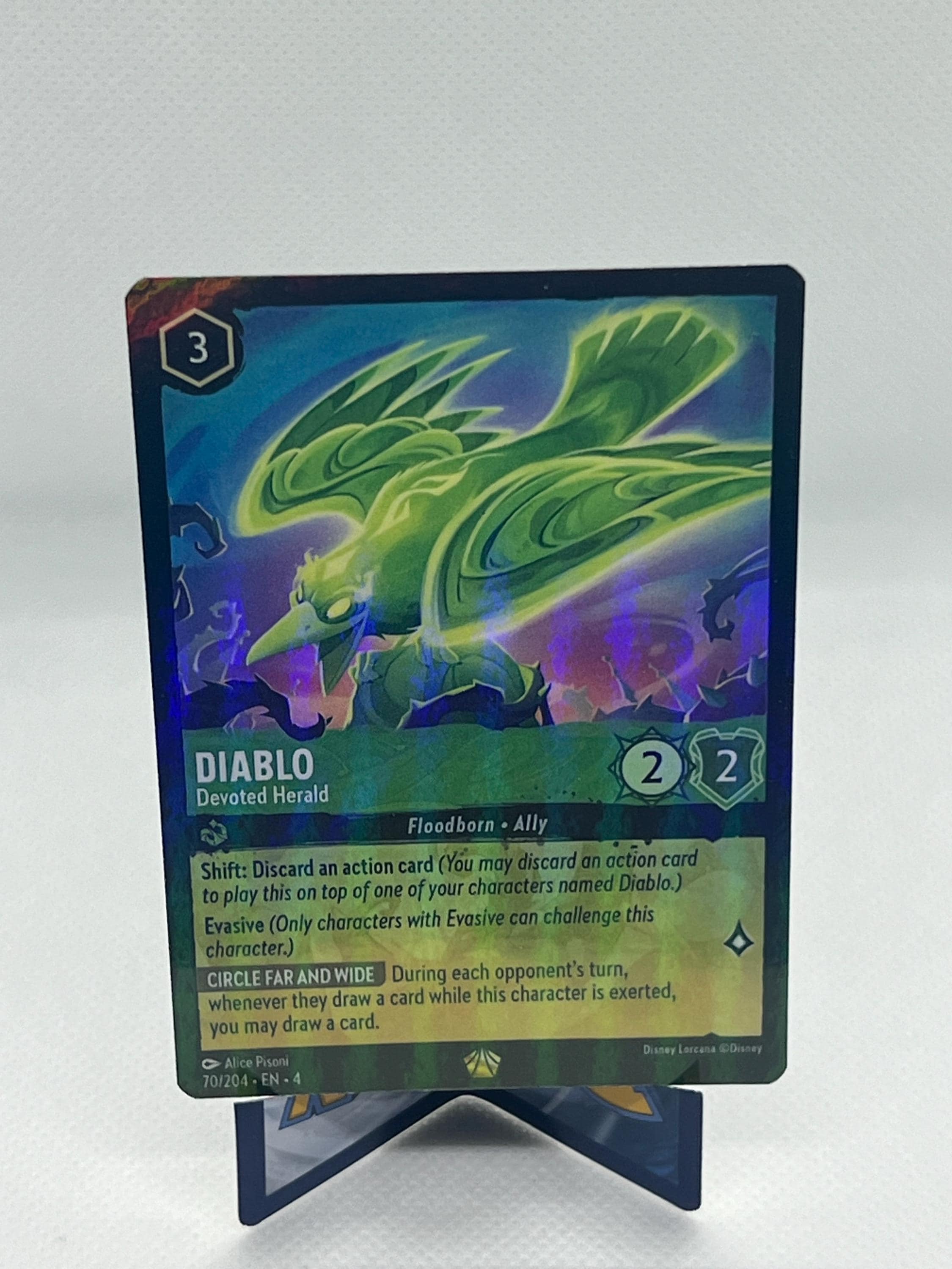 その他 FR Diablo Devoted Herald foil Diablo - Devoted Herald (Enchanted) | Ursula's Return | Star
