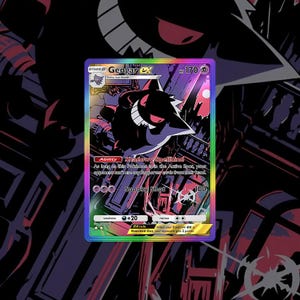 Custom Gengar ex Holofoil Card - Secret Illustration, Fan Art