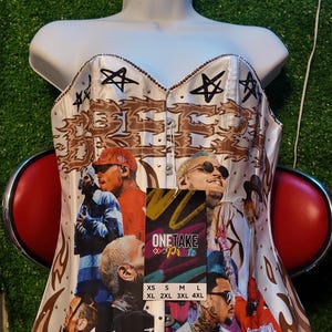 Personalized Chris Brown Corset, Chris brown, Breezy Bowl, Concert Outfit
