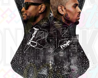 Rhinestone Corset, R&B Concert Tour, Personalized Artist Apparel, Chris Brown