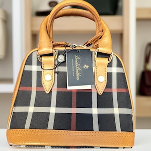 Bolso mini Brooks Brothers auténtico de segunda mano, carteras para mujer