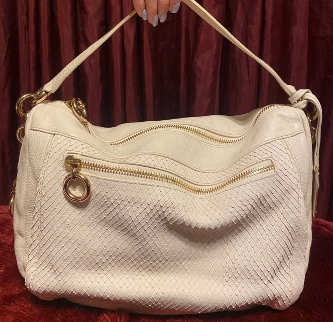 Furla purse made in italy deals