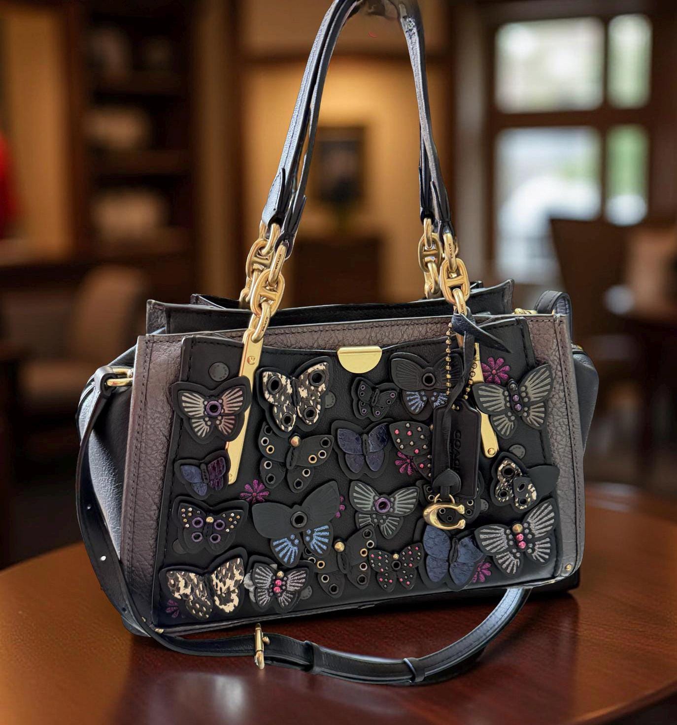 Coach Butterfly Handbag - Etsy Canada